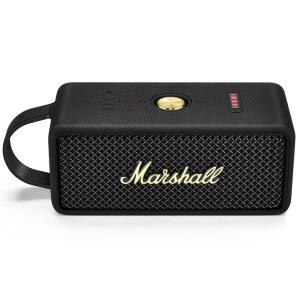 마샬 엠버튼 III 휴대용 블루투스 스피커, 마샬 엠버튼 3rd 여행용 보호 스킨 쉘 휴대용 가방 액세서리용 실리콘 커버 케이스(블랙 케이스)