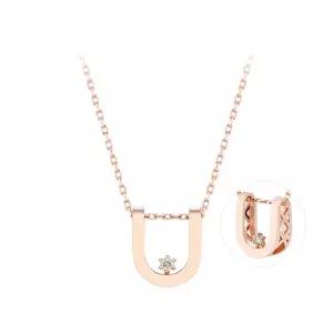 [DIAME]러브U 18K골드 랩그로운 다이아몬드 목걸이 FGDN1345WLAB