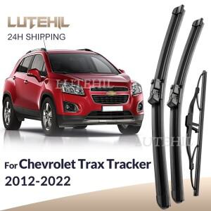 Chevrolet Trax Tracker 2012-2022 2013 와이퍼 전면 및 후면 블레이드 앞 유리 윈드 스크린 윈도우 브러쉬