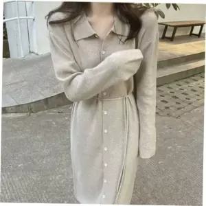 가을원 니트원피스 원피스 카라원피스 겨울원피스 여리핏