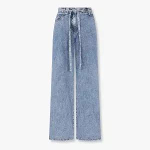 [롯데백화점]보브 백 밴딩 벨티드 데님 팬츠(7156255005)