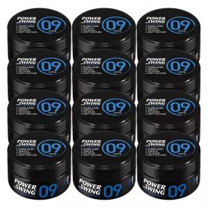미쟝센 파워스윙 크림왁스9, 80g x12개