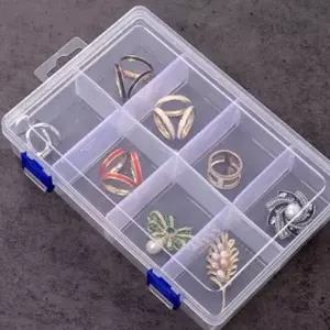 ( )SP 투명 비즈 보관함 파츠 다용도 네일 칸막이 정리함 수납함 플라스틱 구슬 정리용