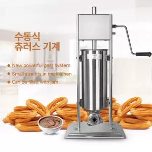 츄러스반죽기 츄러스머신 츄러스기계 업소용 츄러스 압출기 만드는 반자동 베이킹 제조 간식 추