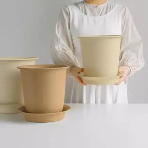 대형화분 화분 세트 고급스러운 2종 받침세트 인테리어