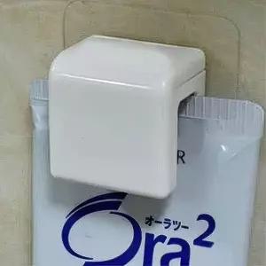 ( )부착식 욕실 치약 보관 걸이 거치대 홀더 수납 걸이대 벽걸이 벽면 꽂이