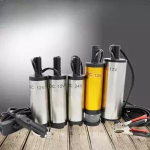 V/4V 38mm 전동 오일펌프 잠수식 소형 디젤 주유펌프