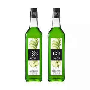 메가커피 1883 그린애플시럽 1000ml 2개세트