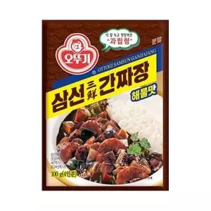 오뚜기 삼선간짜장 100g x4개