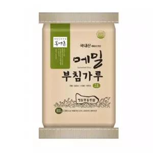 봉평촌 현미보리 메밀부침가루 50% 800g x5개