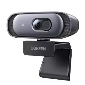 유그린 PC 웹캠 400만화소 QHD 듀얼마이크 화상카메라 U-35626