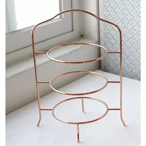 접시홀더 3단 로즈골드 1P 카페 파티 케이크 플레이트 DWU5+1xVQ