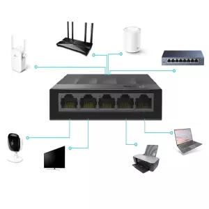 TP-LINK IGMP 기가 스위칭허브 5포트 데스크탑 스위치허브 인터넷 랜선분배기 IPTV 공유기 LAN HUB 확장기