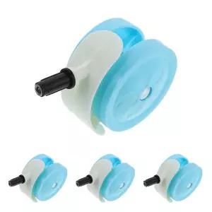 유모차 바퀴 힐 타이어 보행기용 교체 4개 무소음 범용 캐스터 휠 간편 설치 소음 없음 롤링 지원 보행기