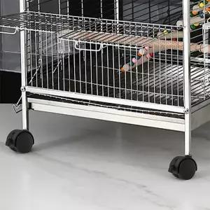 유모차 바퀴 힐 타이어 4개의 교체용 헤비 듀티 캐스터 휠유모차용 롤링 소음 없음 간편 설치 가구용