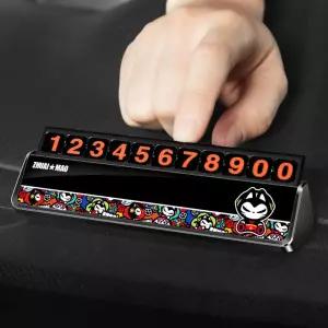 맨켓 자동차 주차번호판 전화번호 알림판 zYK5+9IeE