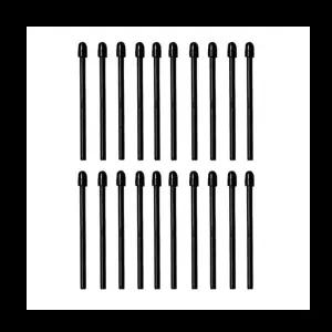 유모차 바퀴 힐 타이어  스타일러스 펜 교체용 마커 팁 펜촉 2 개 소프트 블랙 20 팩