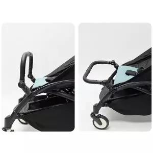 유모차 바퀴 힐 타이어 앞쪽 손잡이 보호대 탈부착 가능 막대 크로스바 범용 핸들 DIY 교체용