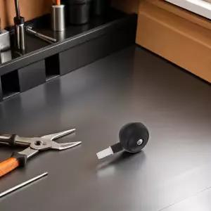 유모차 바퀴 힐 타이어  유아용 보행기용 2개 교체용 캐스터 휠 저소음 내마모성 회전 디자인 간편한 공구