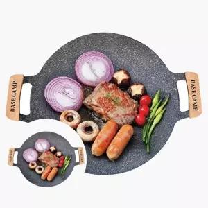 ( )캠핑 그리들 38cm 캠핑고기판 삼겹살불판 캠핑용불판