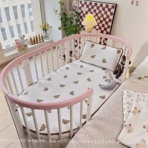 유모차 시트 매트 패드 커버쿨링 원형 침대 용 타원형 아이스 실크 유비디아이 지우반 스토케 쿨링 매트와