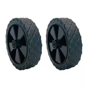 유모차 바퀴 힐 타이어  접이식 손수레 정원용 교체용 플랫프리 솔리드 고무