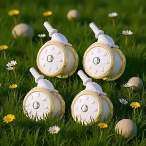 유모차 바퀴 힐 타이어 보행기용 4개 교체 유아용 및 보행기 액세서리용 범용 회전 캐스터