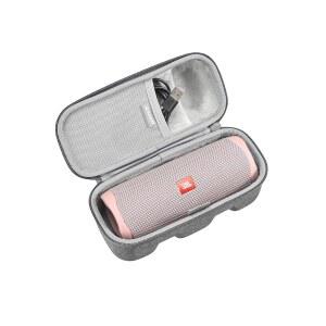 [미국배송] JBL FLIP 5 / 6 7 4 에센셜 2 방수 휴대용 블루투스 스피커 & 튜너 DAB DAB+ FM 라디오 (그레이)용 RLSOCO 케이스