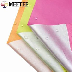 텐트원단 Meetee 넓은 방수 원단 210T 실버 레이어 방진 천 자동차 우산 햇빛가리개 텐트 직물 바느질 재료 150cm