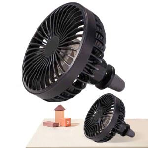 카시트선풍기 USB 구동 자동차 선풍기 SUV RV 트럭용 조절식 클립 장착 공기 순환 3 단 강풍