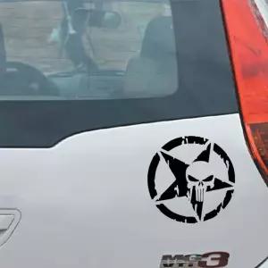 희망S 스컬 스타 차량용 스티커 / DIY 자동차 주유구 AVr7+4Kvv
