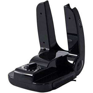 ZIGINGM 부츠 드라이어 휴대용 신발 건조기 가정용 자동 탈염 건조기, 타이밍, 블랙