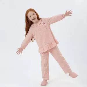 [아트박스]/프리미에팜 캐치! 티니핑 여아용 피치 선염 9부 파자마세트