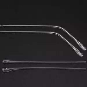 안경 끝 팁 이어 양말 조각 플라스틱 템플 금속 다리용 미끄럼 방지 편안 교체