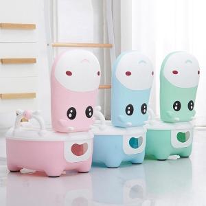 동물 이동식 아기 변기 어린이 배변훈련 블루