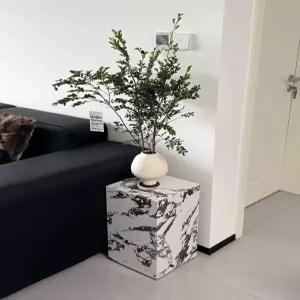 대리석 받침대 사각 돌기둥 거치대 매장 30x30x60