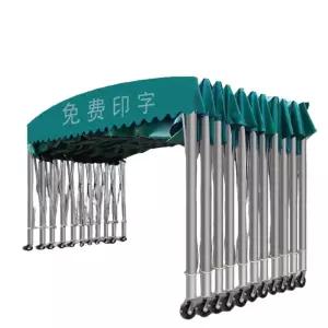 바퀴달린 캐노피 차고지 자바라천막 대형 야외