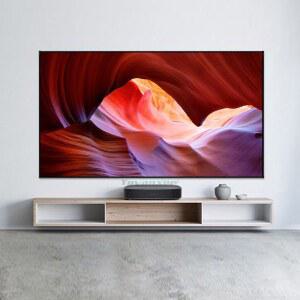 숏스크린 PET 크리스탈 프로젝션 스크린 ALR CLR 라이트 고정 프레임 프로젝터 UST 초단초점 4K 106 인치