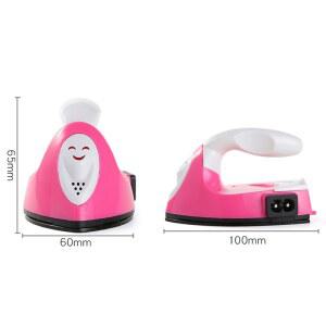 미니압축봉 미니 공예 다리미 전기 다리미 휴대용 편리한 프레스 DIY 소형 다림질 의류 세탁 가전 EU US 플러그