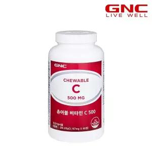 [모바일][GNC] 츄어블 비타민 C 500 (90정) 3개월분