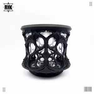 투명이중화분 용설란 특이한 다육식물 다크 호접란 블랙