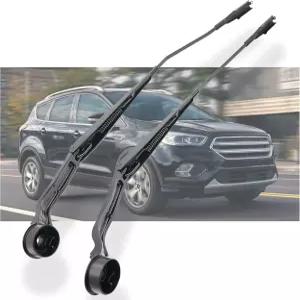 오토호닉스 1쌍 전면 윈드실드 와이퍼 암 키트 무소음 피팅 포드 이스케이프 2013-2019 호환 OE CJ5Z17527A