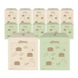 크리넥스 클래식 미니 티슈 230매 12입 탕비실 사무실 학원 팬트리 저자극 도톰한 보습성분 엠보싱 천연펄