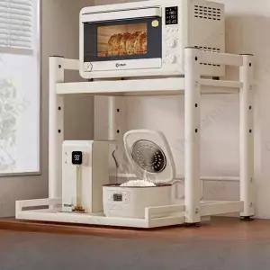 밥통 수납장 밥솥 슬라이드 거치대 선반 밥솥레일 에어프라이어 미니 렌지