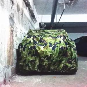 4륜 바이크 커버 자외선 방수 캐노피 오토바이 사륜