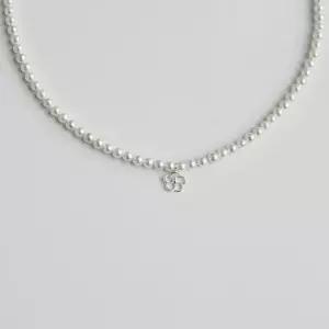 무궁무진 핵진주 실버925 세트 3mm) 무궁화 팬던트 주얼리세트 진주목걸이 진주귀걸이