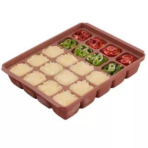 초기 이유식소분 20구 실리콘 큐브트레이 2개입 다이어트식단 냉동용기 살림템 주방정리 재료보관