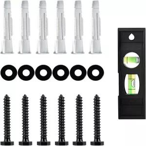 TV 벽걸이용 마운트업 래그 볼트 키트에는 목재 스터드용 M8×65mm 및 와셔 콘크리트 벽용 플라스틱 앵커