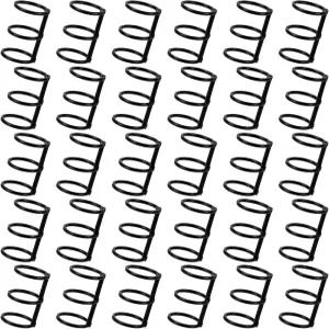 코큐 30피스 메탈 바인더 링 내경 20mm 루즈 북 노트북 플래너 사진 앨범 다이어리용 3링 스냅 스플릿 힌지