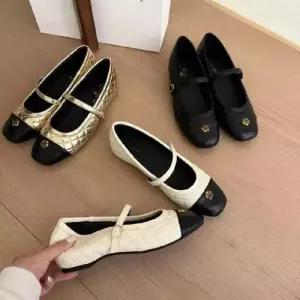 여사친 봄 신발 힐펌프스 스트랩힐 슈즈 키높이 프렌치 퀼팅 메리제인 발레리나 단화 겉에 작은 구두 MF1